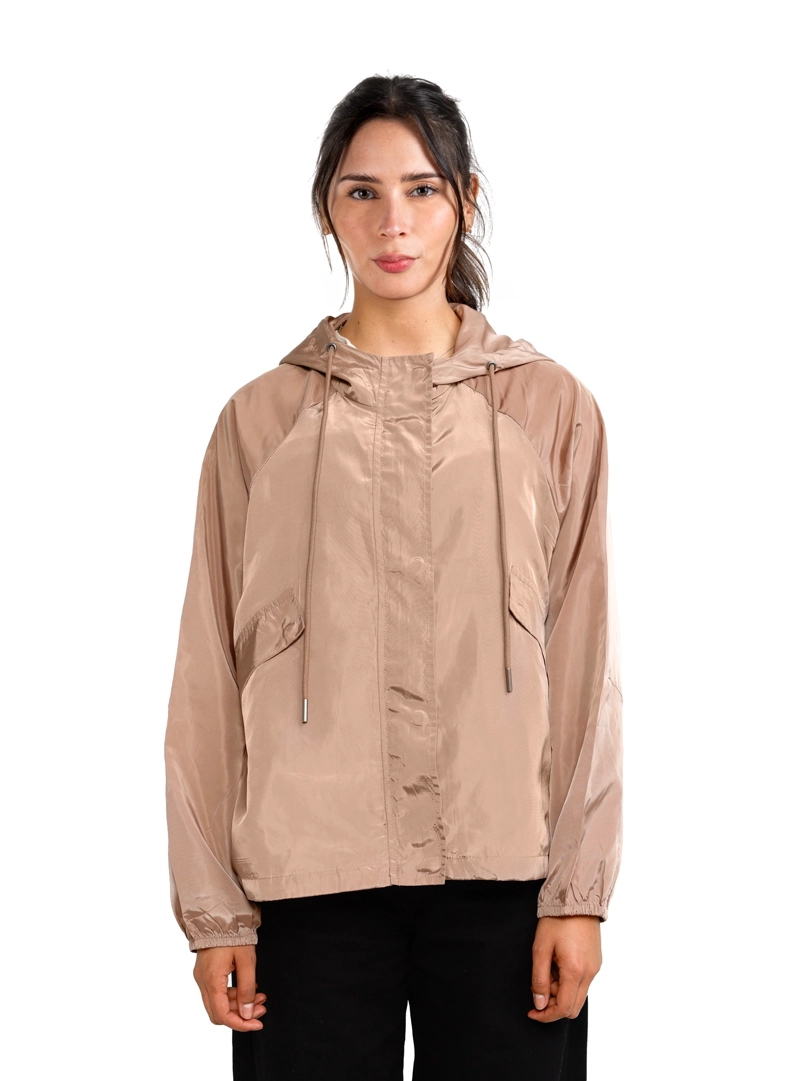 CORTAVIENTO MUJER URBANO CAPUCHA PANAMA JACK - PJM015M | VERDE - 6