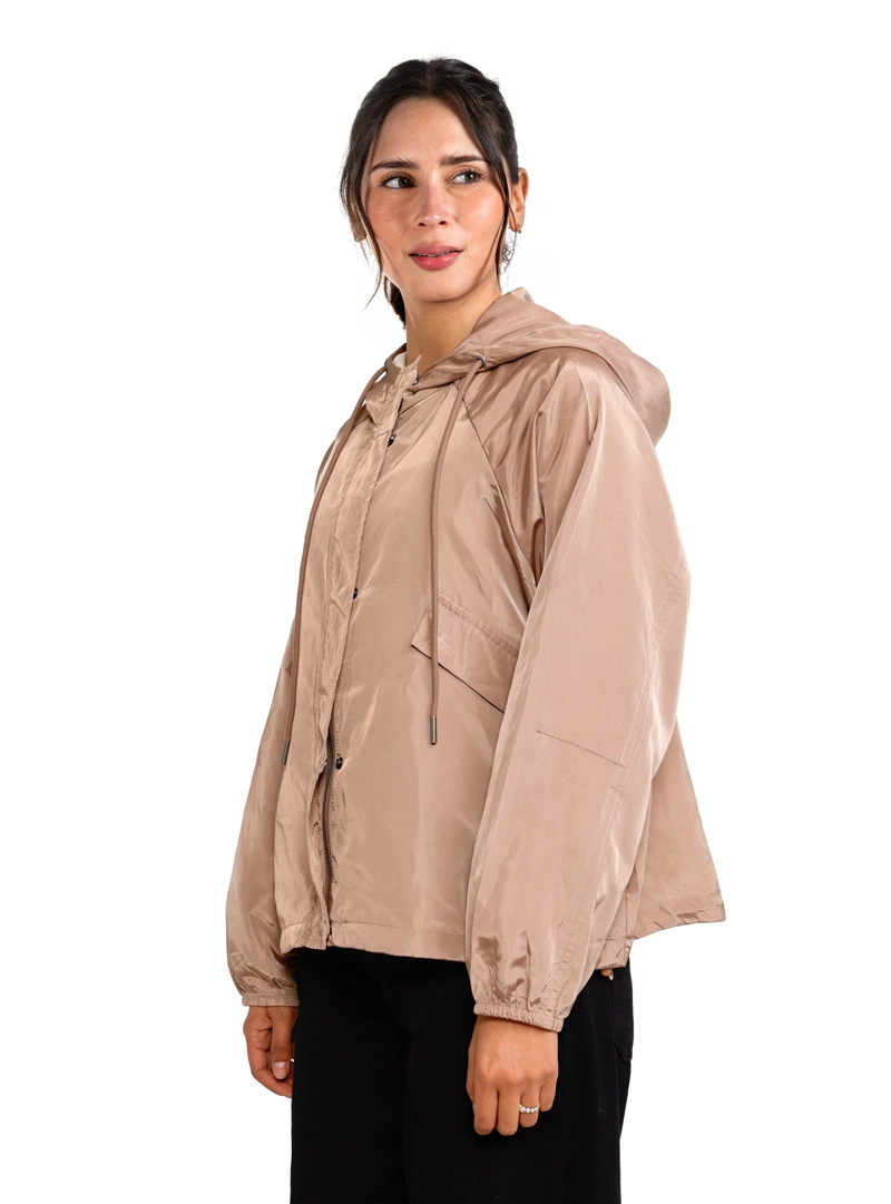 CORTAVIENTO MUJER URBANO CAPUCHA PANAMA JACK - PJM015M | VERDE - 8