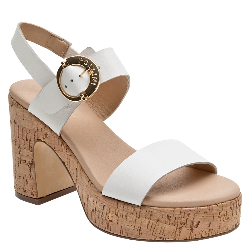 SANDALIA CASUAL MUJER BRUNO ROSSI - BRM0488 | BLANCO - 8