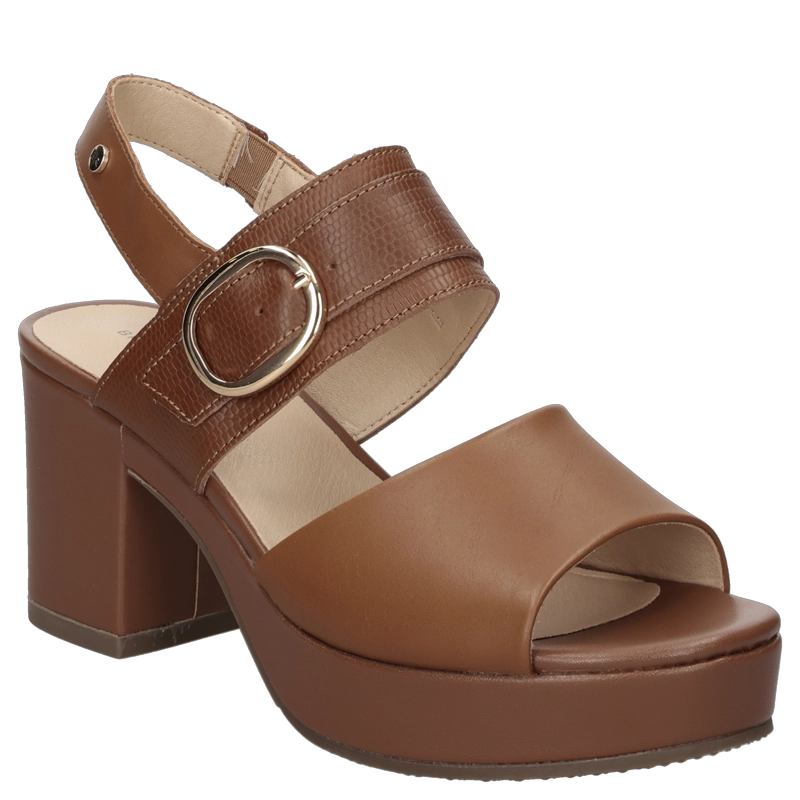 SANDALIA CASUAL MUJER BRUNO ROSSI - BRM0421 | MARRON CLARO - 2