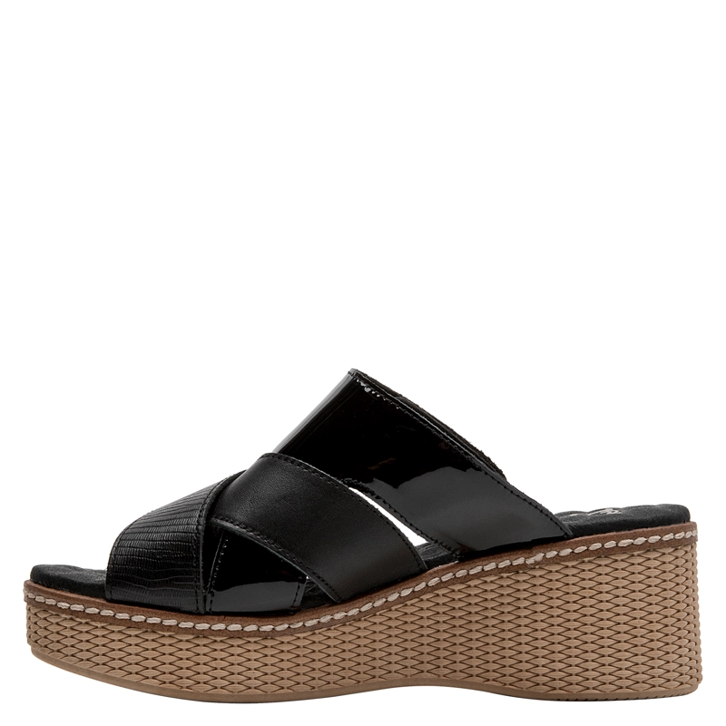SANDALIA CASUAL MUJER 16 HRS - 16M0419 | NEGRO - 4