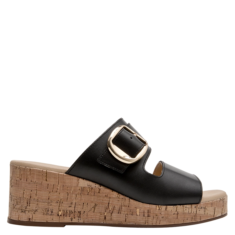 SANDALIA CASUAL MUJER BRUNO ROSSI - BRM0428 | NEGRO - 1