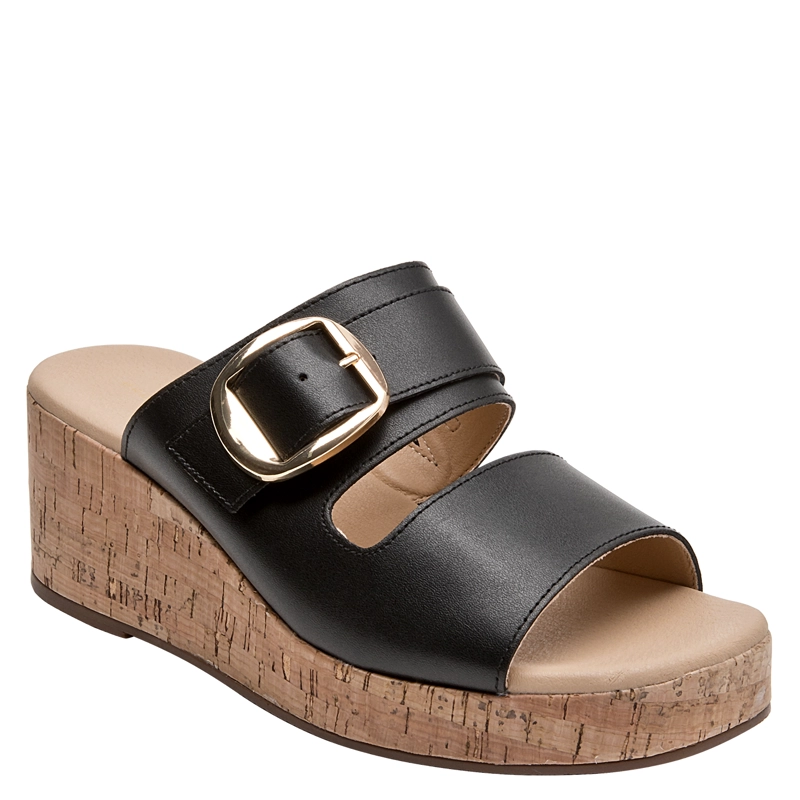 SANDALIA CASUAL MUJER BRUNO ROSSI - BRM0428 | NEGRO - 2