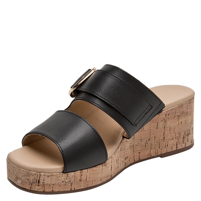 SANDALIA CASUAL MUJER BRUNO ROSSI - BRM0428 | NEGRO - 5