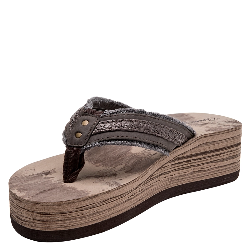 SANDALIA CASUAL MUJER PANAMA JACK - PJM0378 | MARRON OSCURO - 5