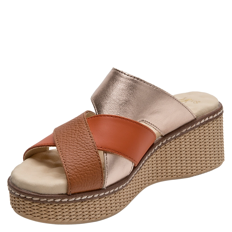 SANDALIA CASUAL MUJER 16 HRS - 16M0419 | MARRON - 4