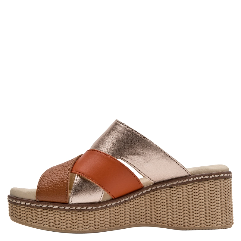 SANDALIA CASUAL MUJER 16 HRS - 16M0419 | BEIGE - 8