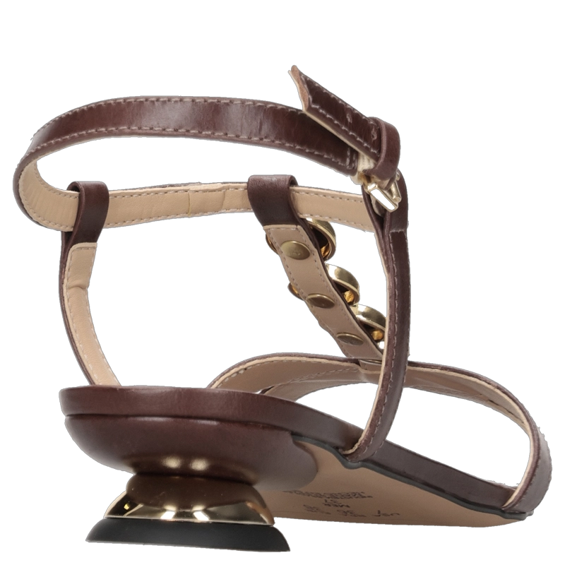 SANDALIA FORMAL MUJER MINGO - MIM0267 | MARRON - 2