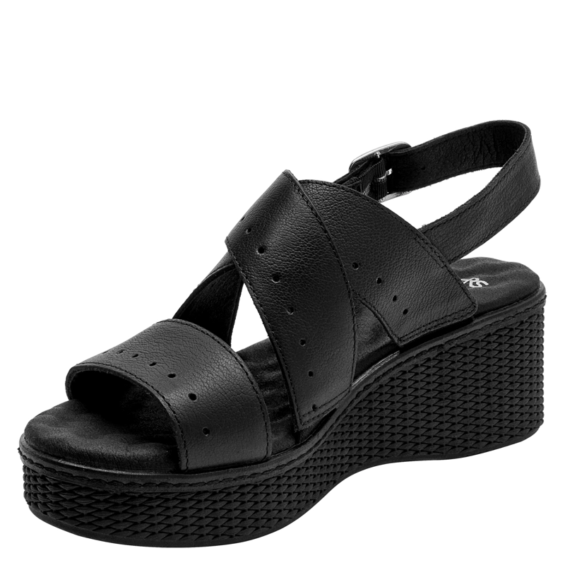 SANDALIA CASUAL MUJER 16 HRS - 16M0420 | NEGRO - 4