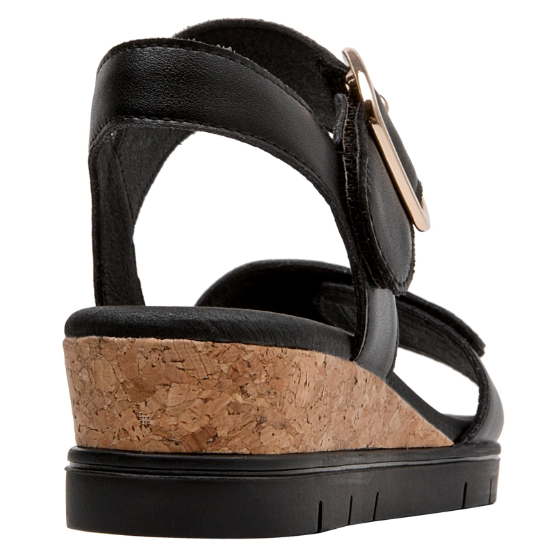 SANDALIA CASUAL MUJER 16 HRS - 16M0509 | NEGRO - 6