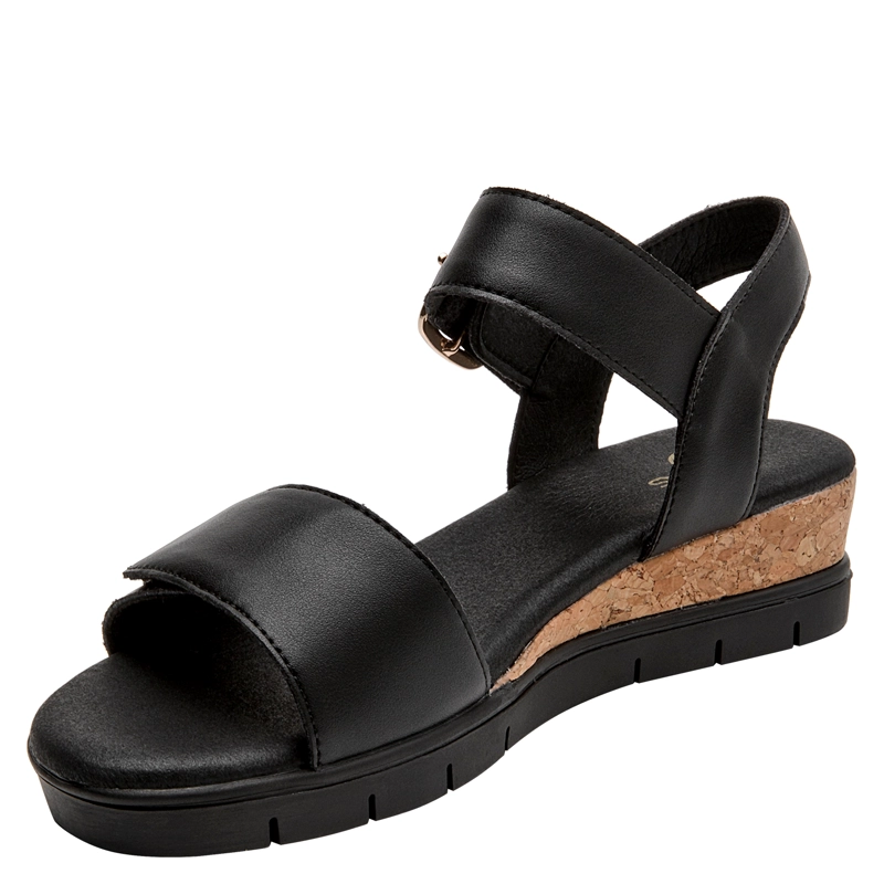 SANDALIA CASUAL MUJER 16 HRS - 16M0509 | NEGRO - 8