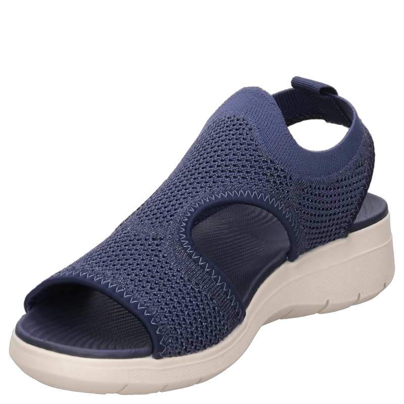 SANDALIA CASUAL MUJER 16 HRS - 16M0502 | AZUL - 4