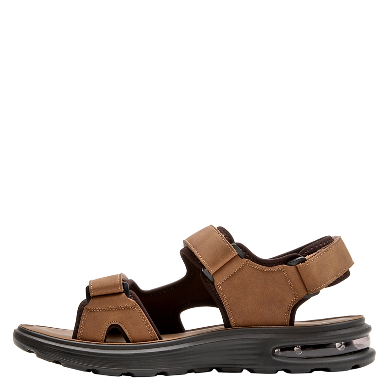 SANDALIA CASUAL HOMBRE 16 HRS - 16H0162 | MARRON - 7