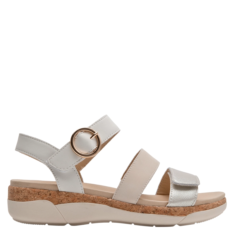 SANDALIA CASUAL MUJER 16 HRS - 16M0507 | DORADO - 5