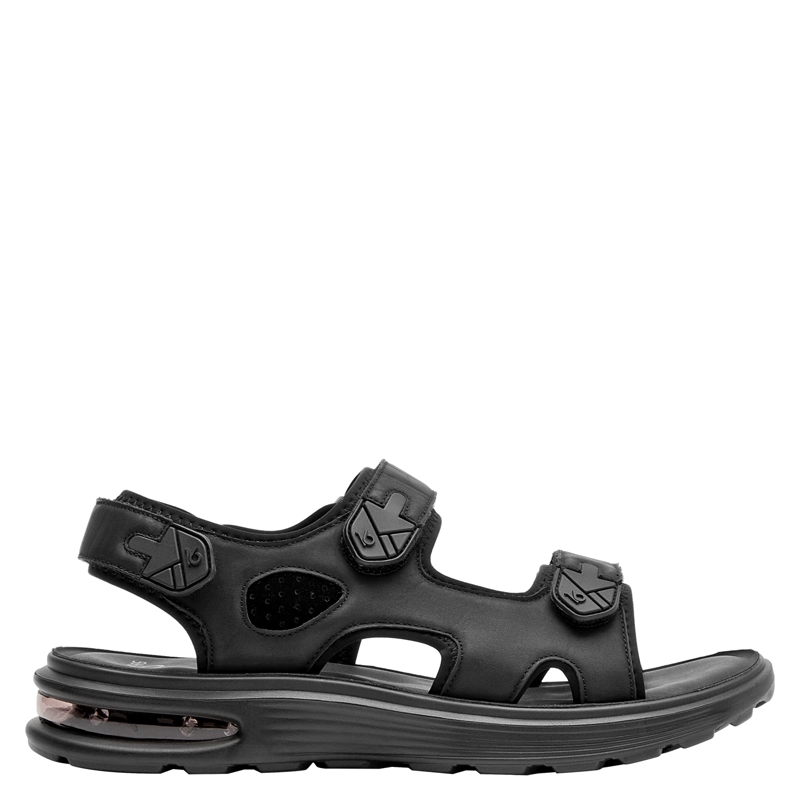 SANDALIA CASUAL HOMBRE 16 HRS - 16H0162 | NEGRO 41