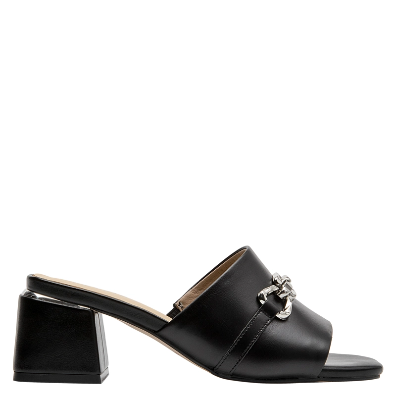 SANDALIA CASUAL MUJER POLLINI - POM0327 | NEGRO - 1