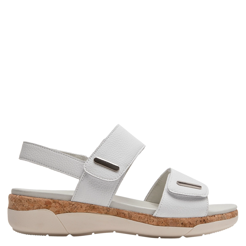 SANDALIA CASUAL MUJER 16 HRS - 16M0508 | BLANCO - 1