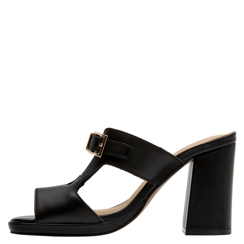 SANDALIA CASUAL MUJER POLLINI - POM0312 | NEGRO - 3