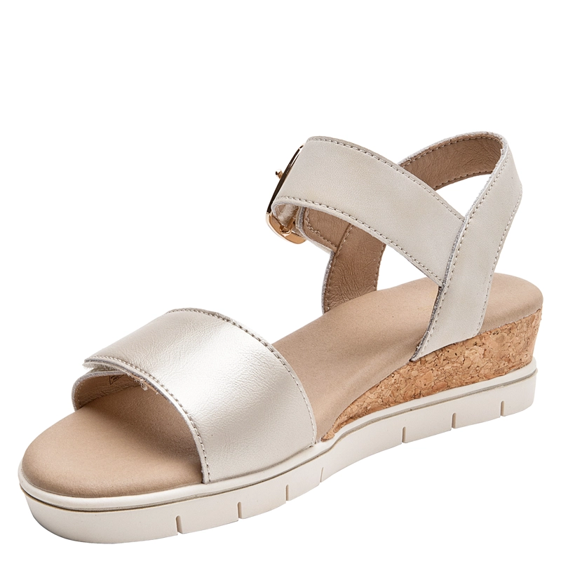 SANDALIA CASUAL MUJER 16 HRS - 16M0509 | BLANCO - 4