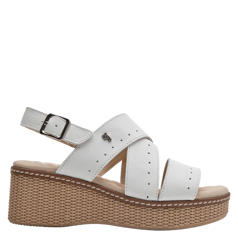 SANDALIA CASUAL MUJER 16 HRS - 16M0420 | BLANCO - 1