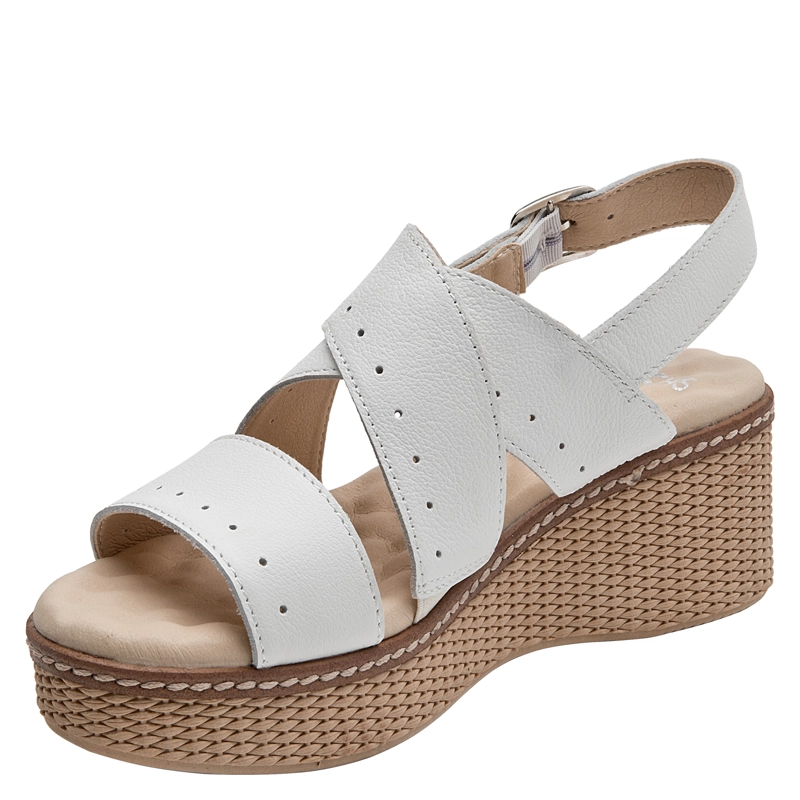 SANDALIA CASUAL MUJER 16 HRS - 16M0420 | BLANCO - 4