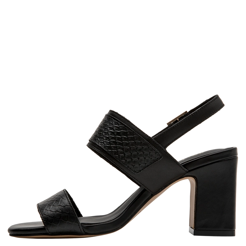 SANDALIA CASUAL MUJER POLLINI - POM0308 | NEGRO - 3