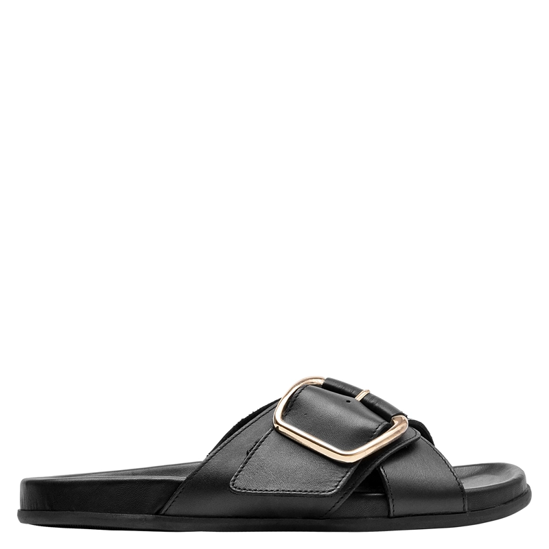 SANDALIA CASUAL MUJER POLLINI - POM0369 | NEGRO - 5