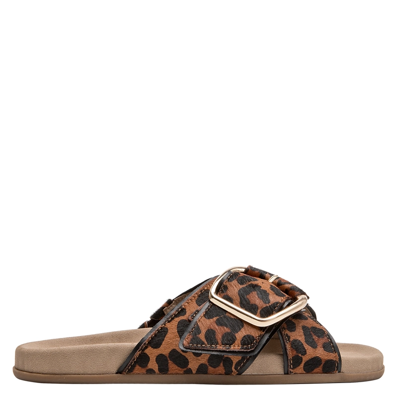 SANDALIA CASUAL MUJER POLLINI - POM0369 | MARRON - 1