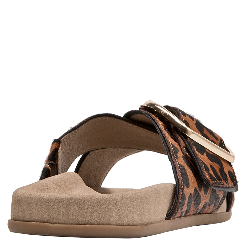 SANDALIA CASUAL MUJER POLLINI - POM0369 | MARRON - 2