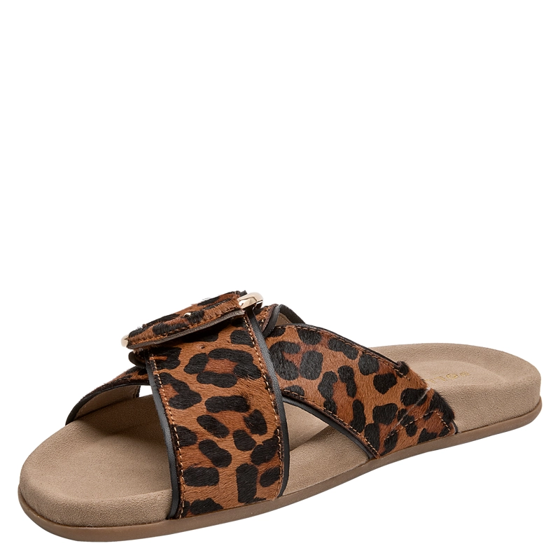 SANDALIA CASUAL MUJER POLLINI - POM0369 | MARRON - 4