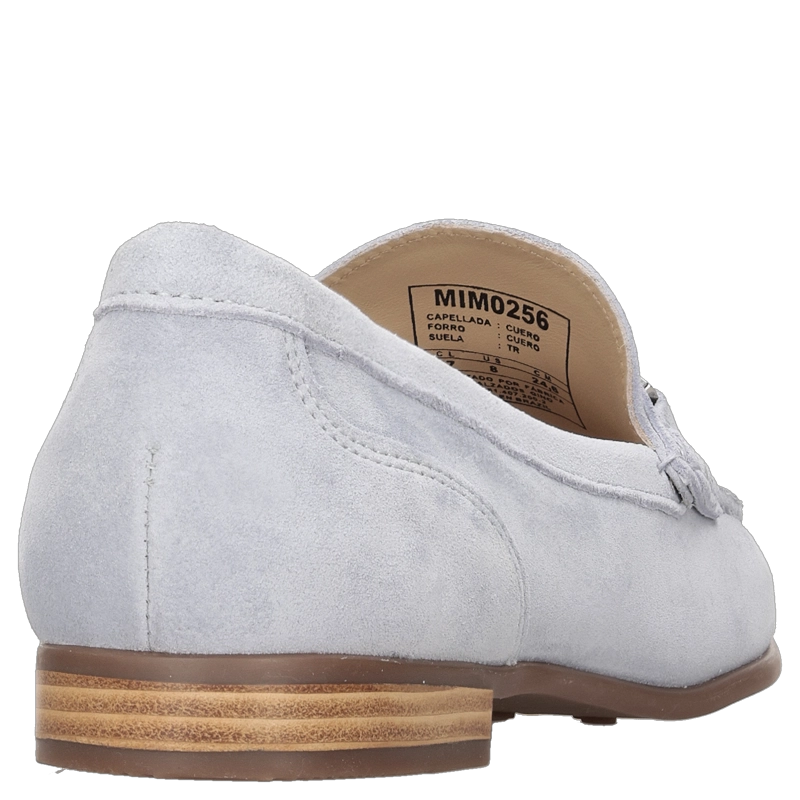 MOCASIN CASUAL MUJER MINGO - MIM0256 | CELESTE - 6