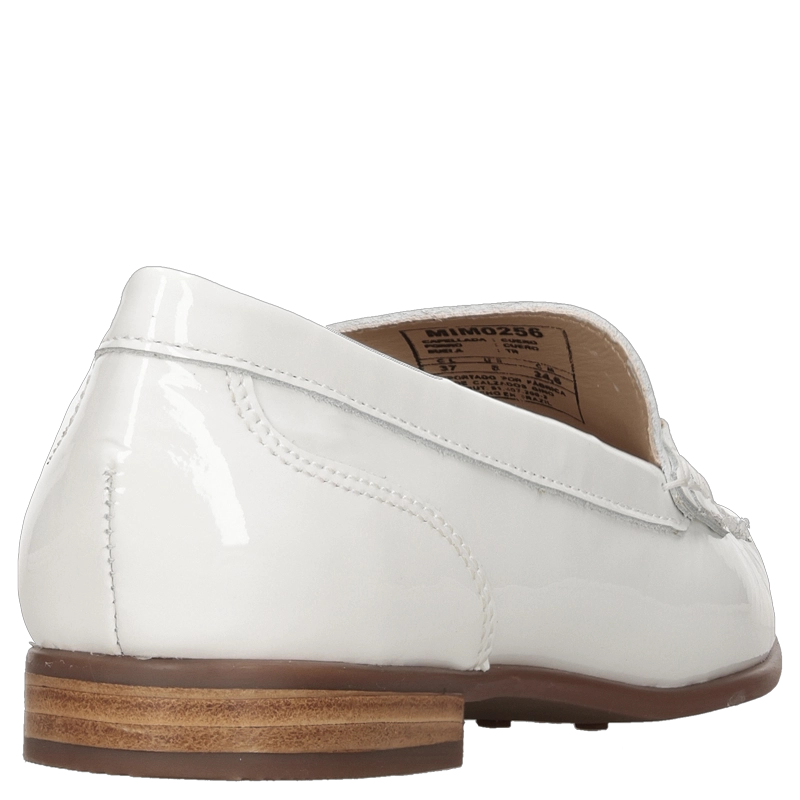 MOCASIN CASUAL MUJER MINGO - MIM0256 | BLANCO - 2