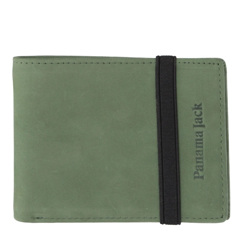 BILLETERA CUERO HOMBRE PANAMA JACK -F994 | VERDE - 2