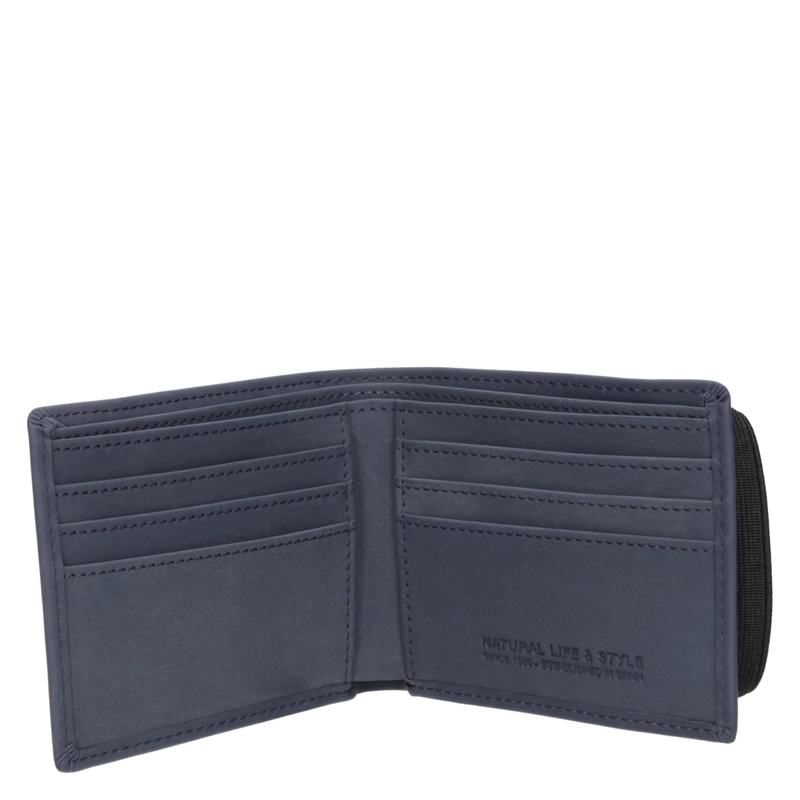 BILLETERA CUERO HOMBRE PANAMA JACK -F994 | AZUL - 2