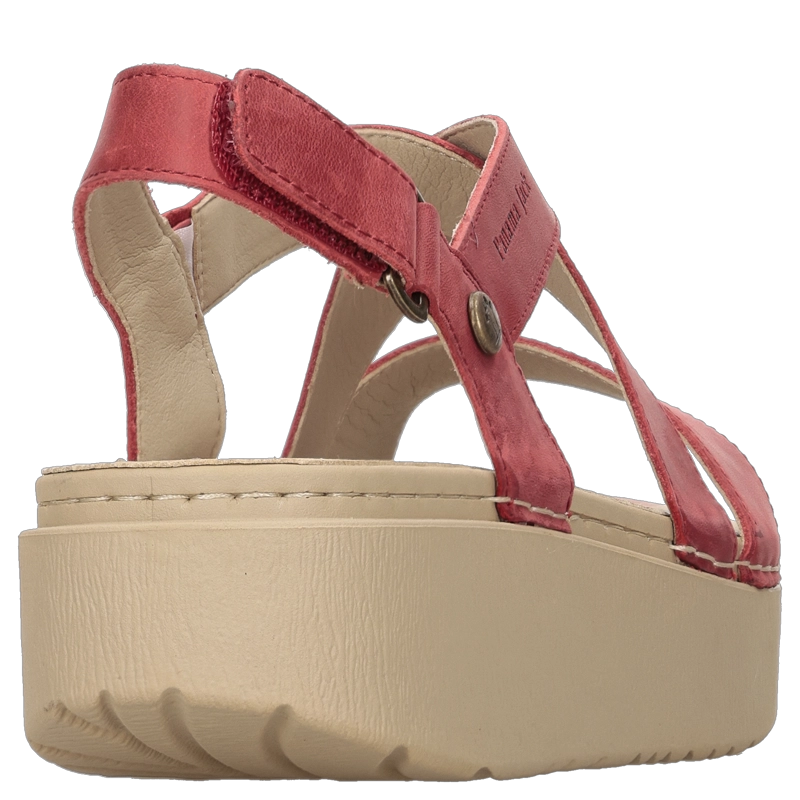 SANDALIA CASUAL MUJER PANAMA JACK - PJM0397 | ROJO - 3