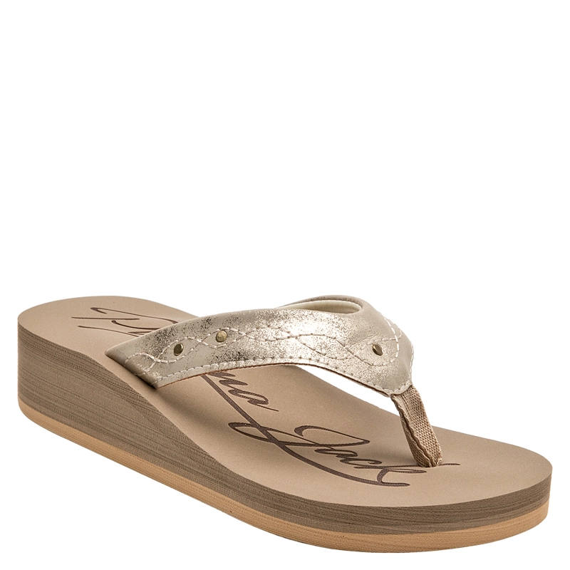 SANDALIA CASUAL MUJER PANAMA JACK - PJM0380 | DORADO - 2