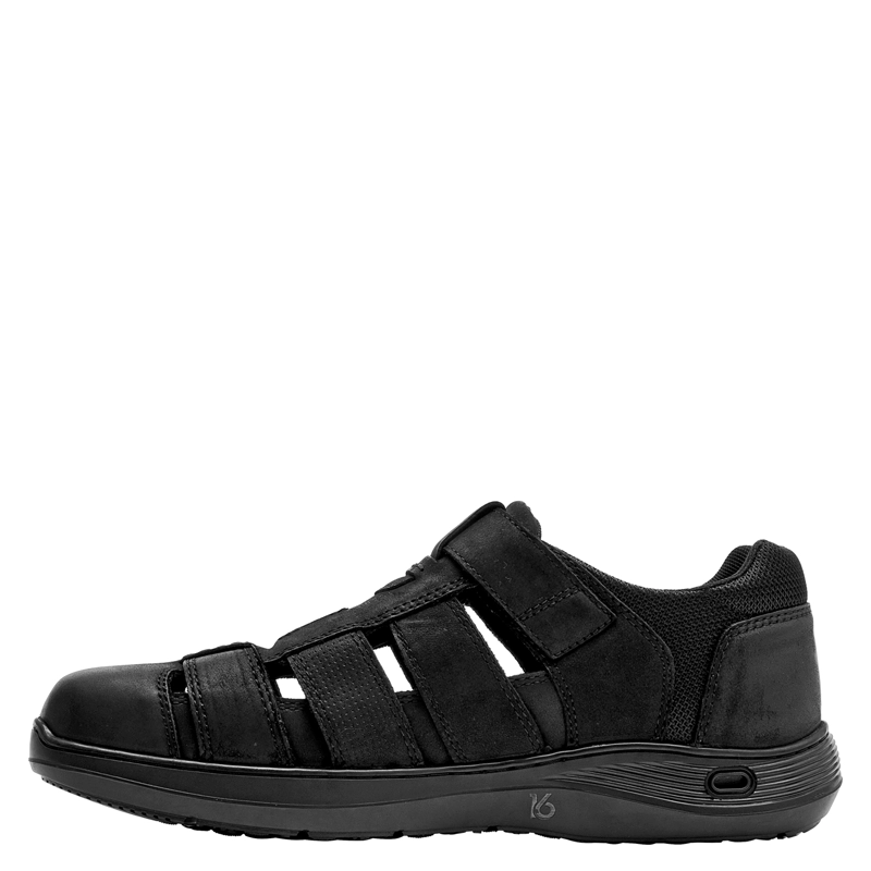 SANDALIA CASUAL HOMBRE 16 HRS - 16H0173 | NEGRO - 4