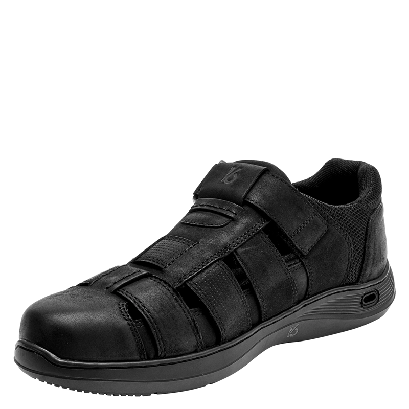 SANDALIA CASUAL HOMBRE 16 HRS - 16H0173 | NEGRO - 5