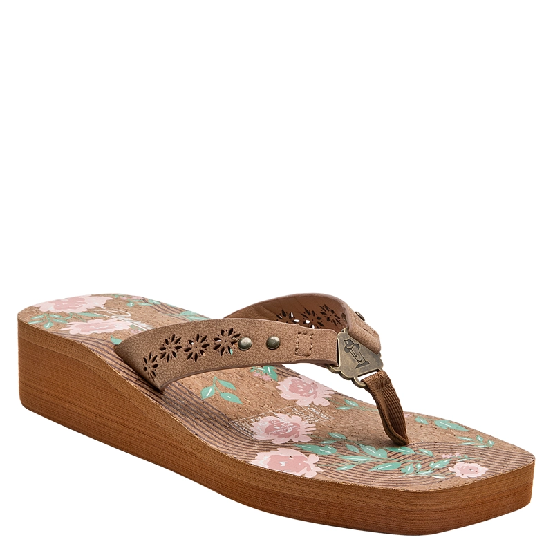 SANDALIA CASUAL MUJER PANAMA JACK - PJM0382 | MARRON CLARO - 6