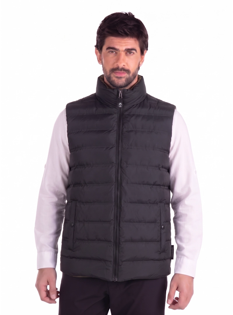 PARKA TECNICA HOMBRE REVERSIBLE REPELENTE AL AGUA PROTECCION UV PANAMA JACK - PJHJ446 - 5