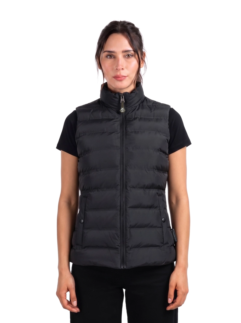 PARKA MUJER SIN MANGAS TECNICA REVERSIBLE REPELENTE AL AGUA PANAMA JACK - PJMJ447 - 4
