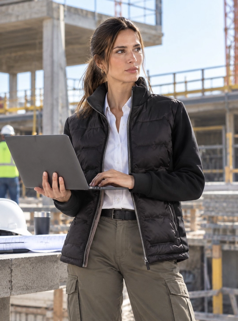 CHAQUETA TECNICA MUJER REPELENTE AL AGUA PROTECCION UV PANAMA JACK - PJMJ449 - 2