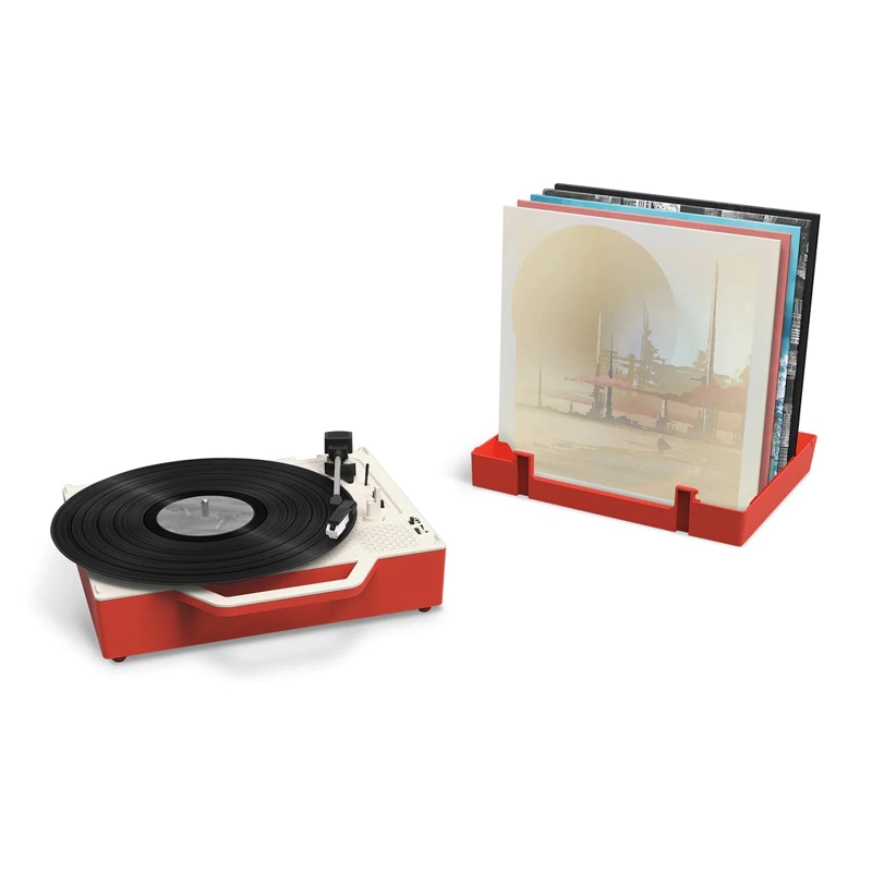 TORNAMESA VICTROLA RE SPIN ROJA CON BLUETOOTH - 6