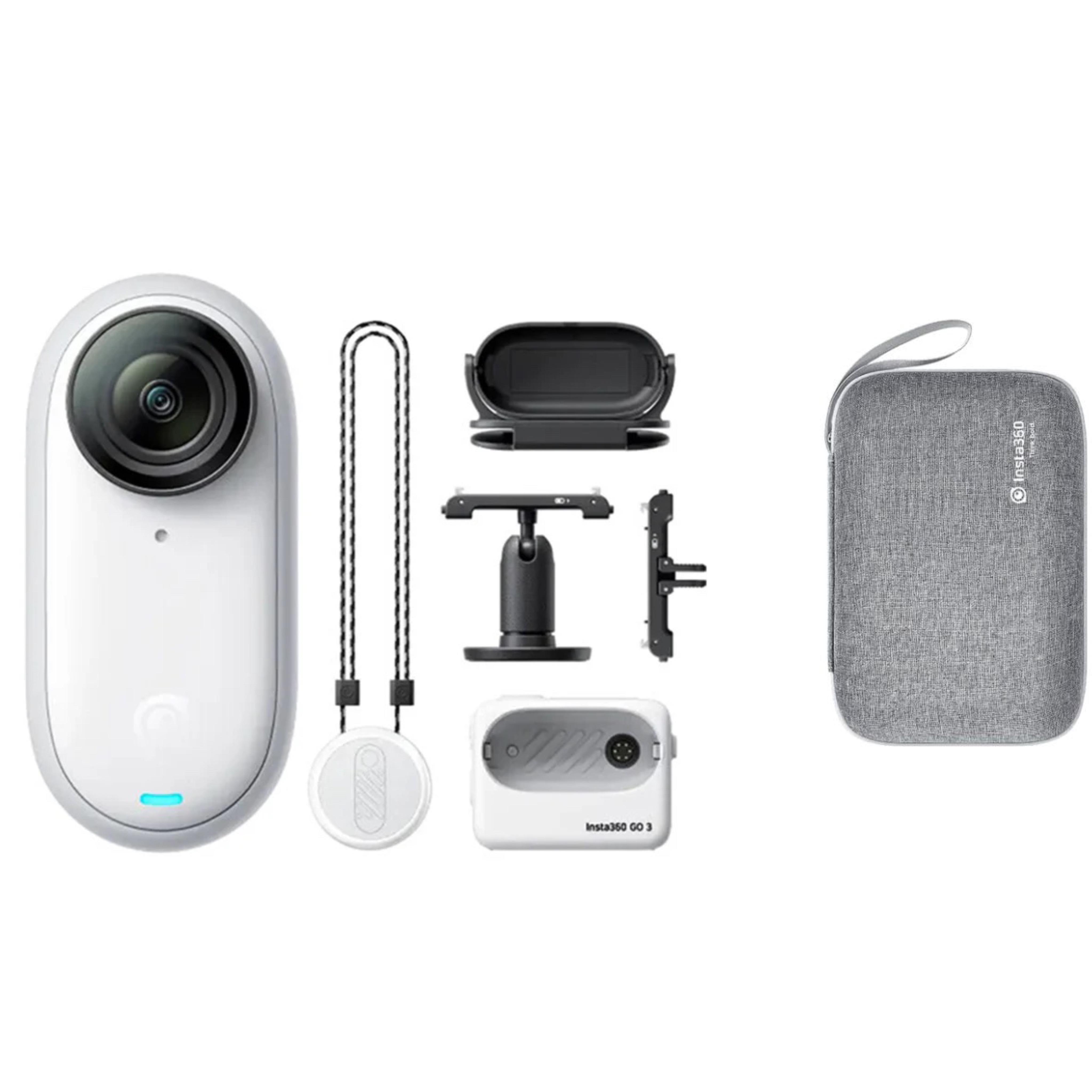 INSTA360 GO 3S BLANCO DE 128 GB +ESTUCHE DE REGALO - 1