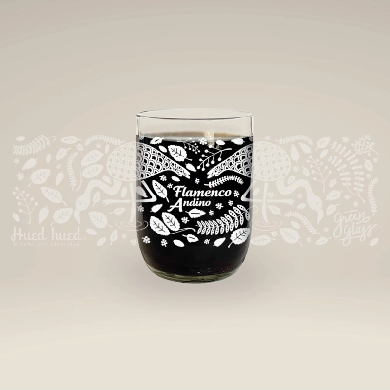 AVES DE CHILE MINI - JUEGO DE 4 VASOS - 200 ML - 4