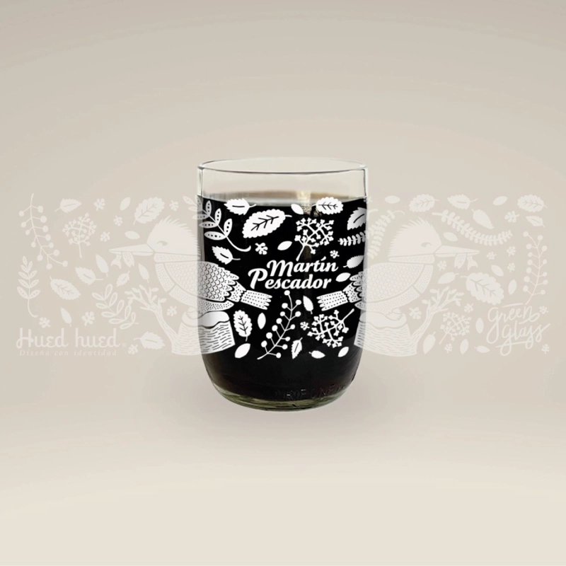 AVES DE CHILE MINI - JUEGO DE 4 VASOS - 200 ML - 6