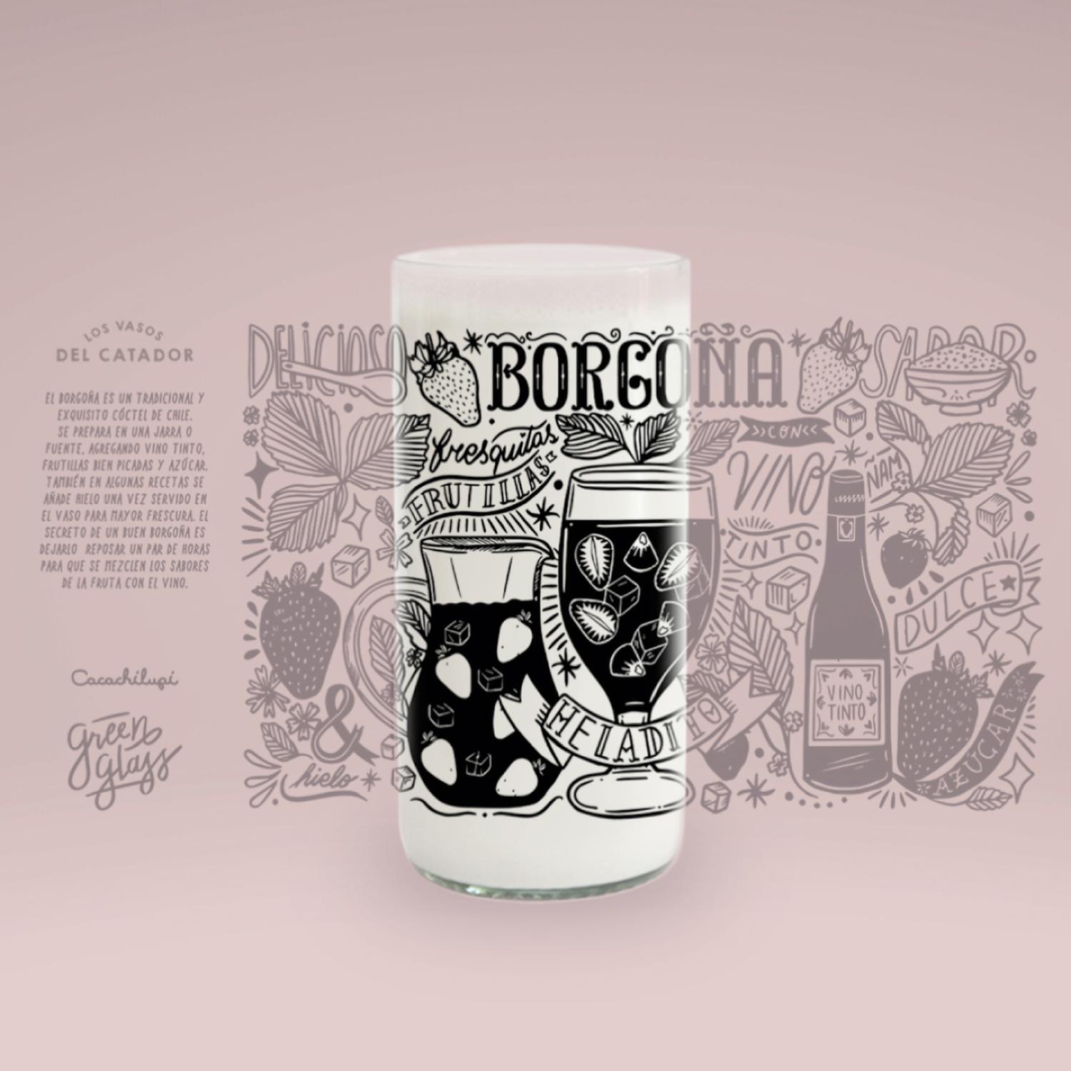 VASOS DEL CATADOR 6 VASOS DE TRAGOS TIPICOS CHILENOS - 500 ML - 8
