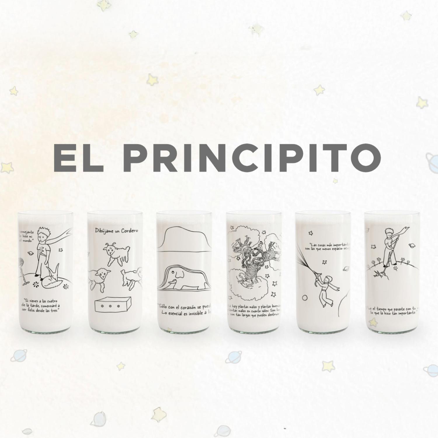 EL PRINCIPITO - JUEGO DE 6 VASOS - 500 ML - 2