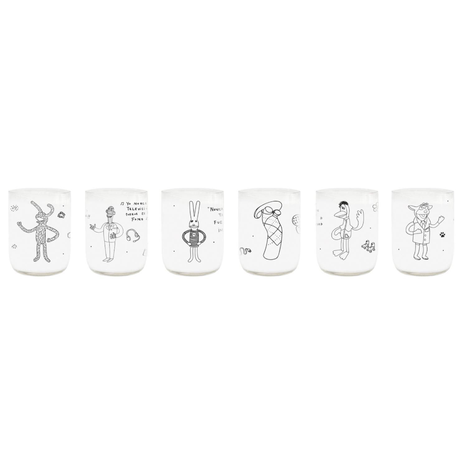 PACK ESTUDIO 31 MINUTOS - JUEGO DE 6 VASITOS 200 ML - 1