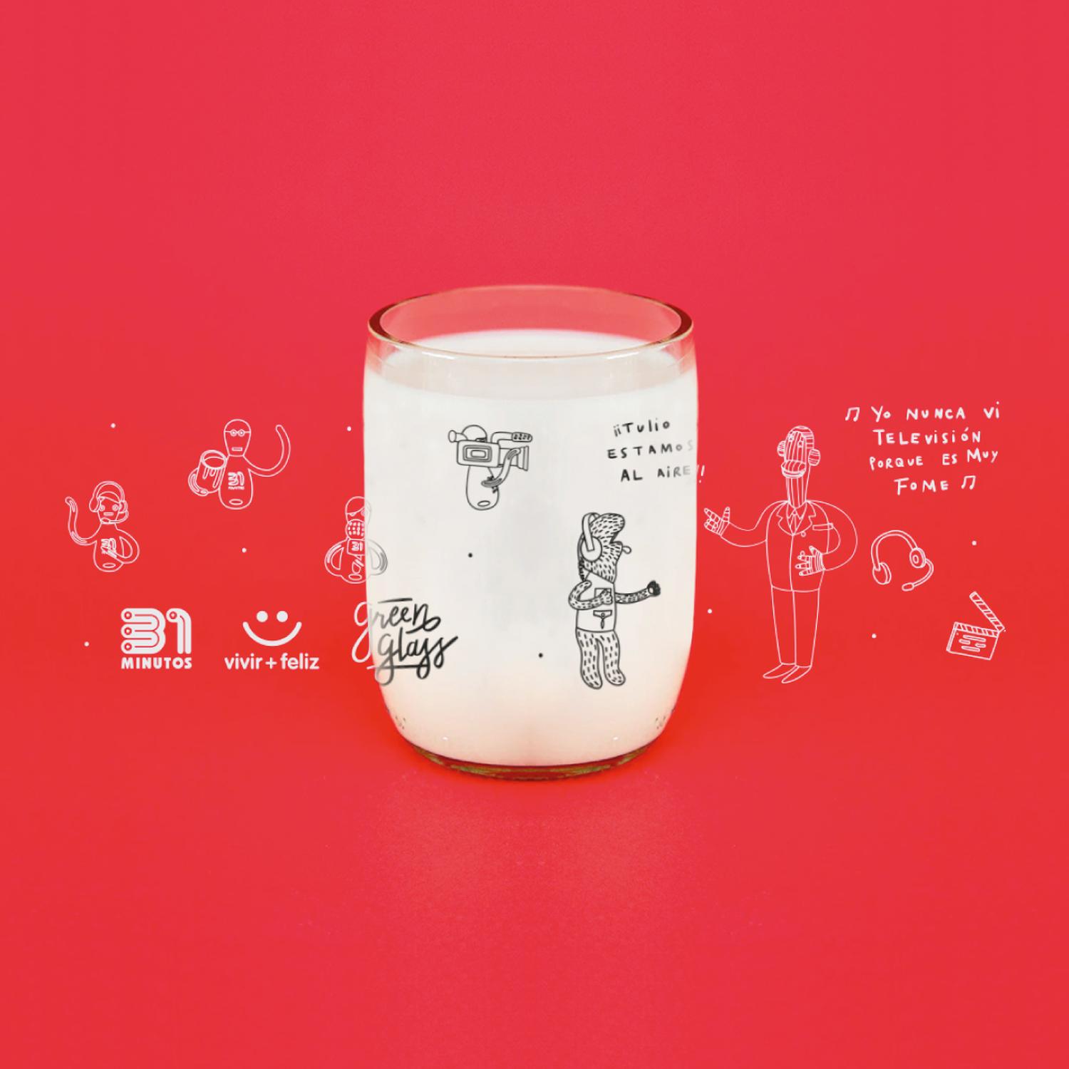 PACK ESTUDIO 31 MINUTOS - JUEGO DE 6 VASITOS 200 ML - 8